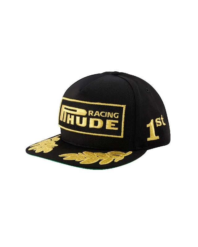 1st Place Cap - Rhude - Nylon - Black