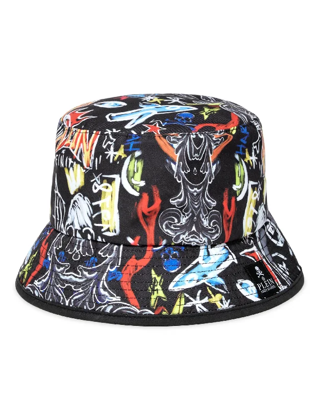 Bucket Hat Skull and Plein