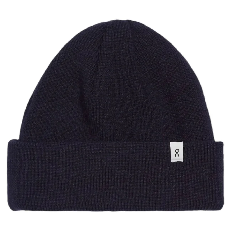 Men's Merino Beanie In Navy