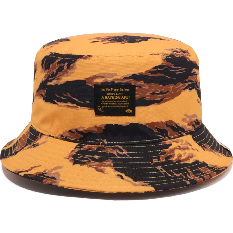 Tiger Camo Bucket Hat Mens