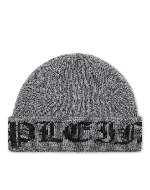 Wool Beanie Gothic Plein