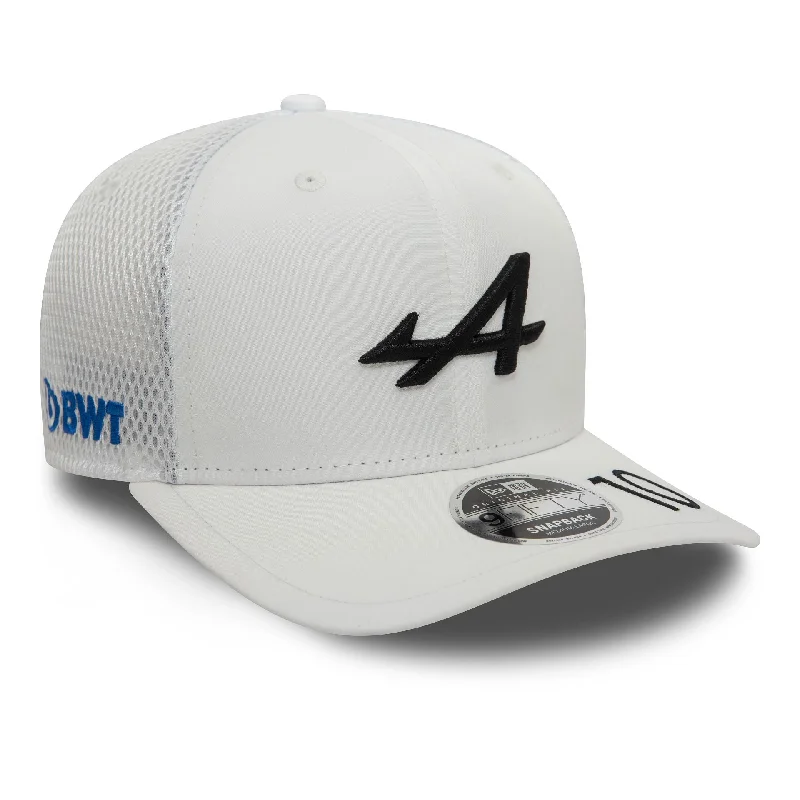 Alpine Racing Pierre Gasly White 9FIFTY Original Fit Snapback Cap