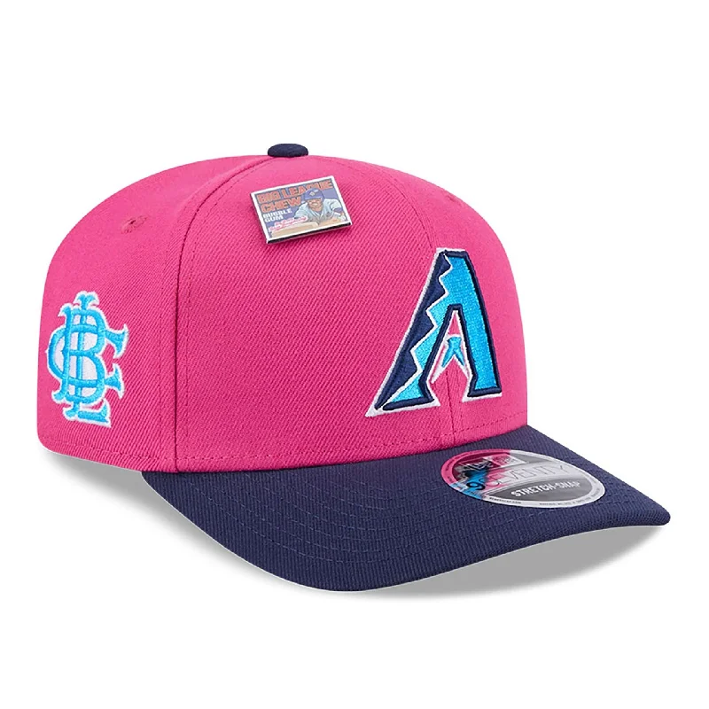 Arizona Diamondbacks Big League Chew Dark Pink 9SEVENTY Stretch Snap Cap