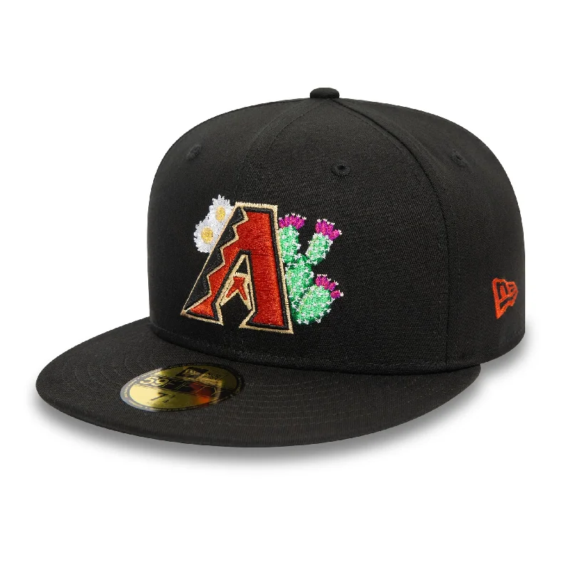 Arizona Diamondbacks MLB Icon Black 59FIFTY Fitted Cap