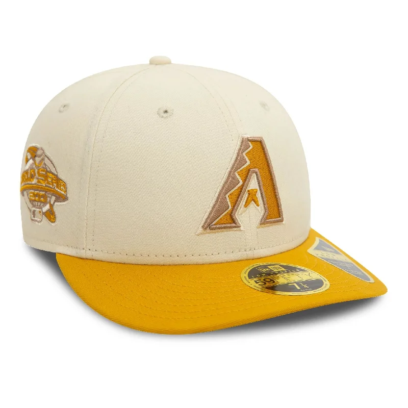 Arizona Diamondbacks Seasonal World Series Cream Low Profile 59FIFTY Fitted Cap