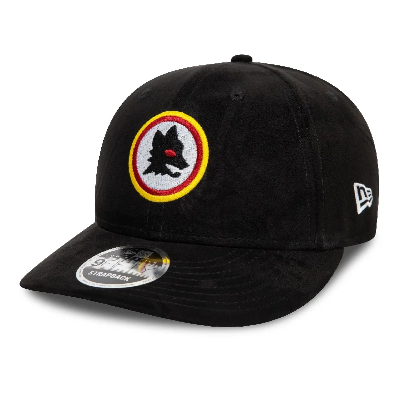 AS Roma Suede Black Low Profile 9FIFTY Cap