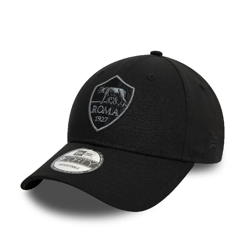 AS Roma Tonal Black 9FORTY Adjustable Cap