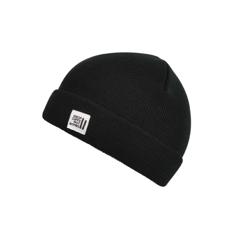 Unisex Drop Cliffs Not Bombs Beanie