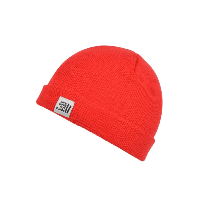 Unisex Drop Cliffs Not Bombs Beanie