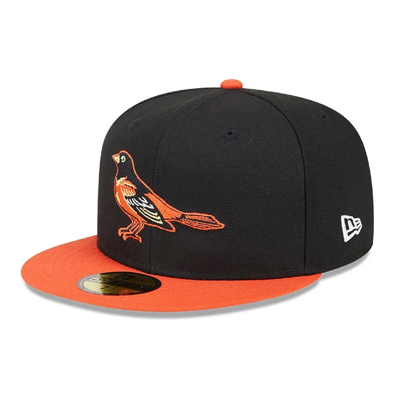 Baltimore Orioles MLB Big League Chew Black 59FIFTY Fitted Cap