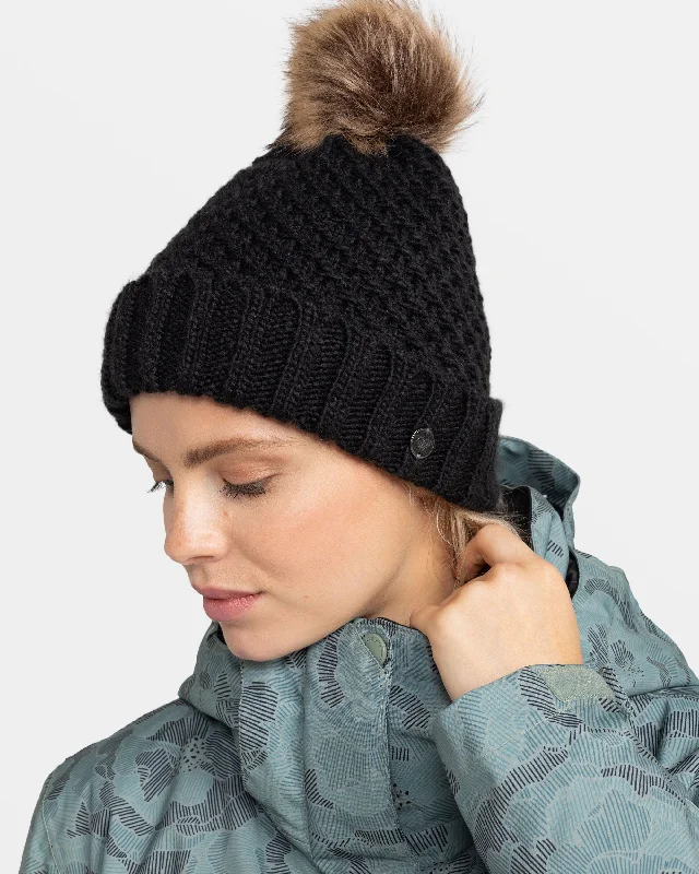 Blizzard Cuff Beanie - True Black