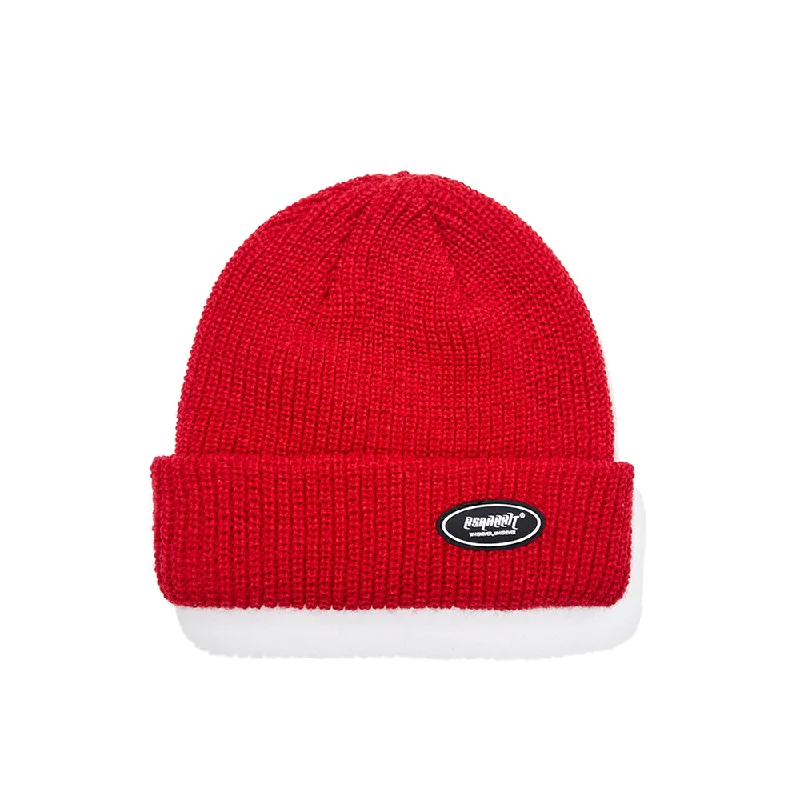 LOGO WAPPEN BEANIE RED