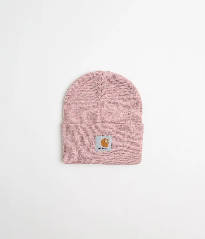 Carhartt Acrylic Watch Hat Beanie - Glassy Pink Heather