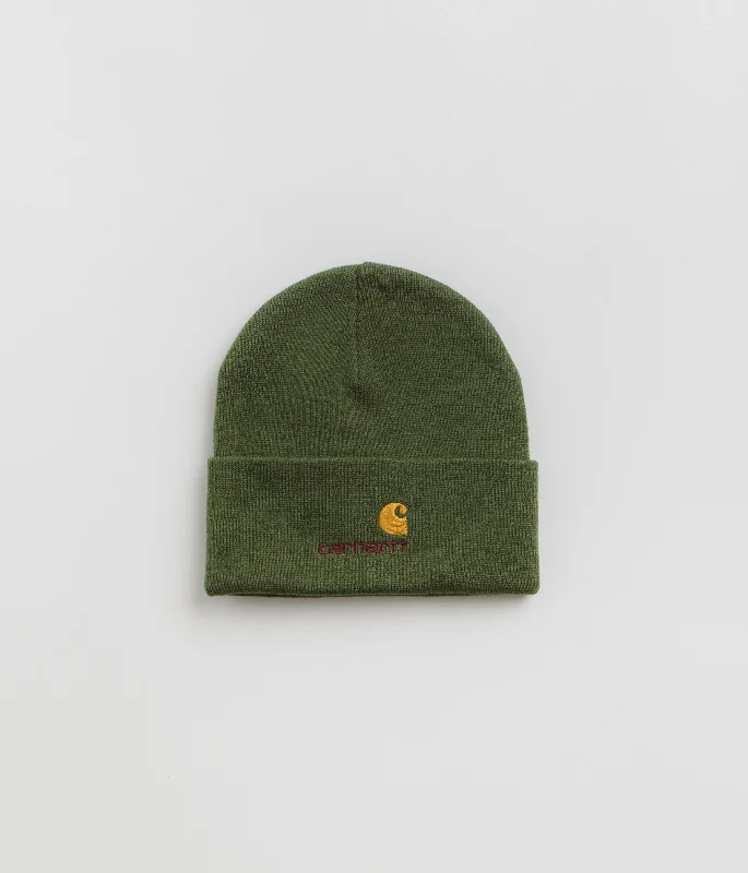 Carhartt American Script Beanie - Tarragon