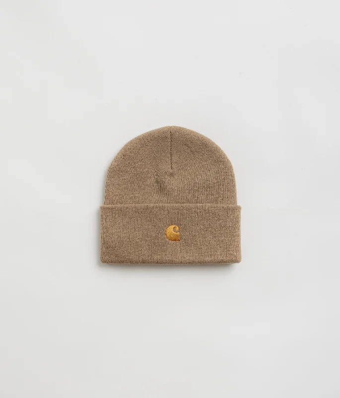 Carhartt Chase Beanie - Peanut / Gold