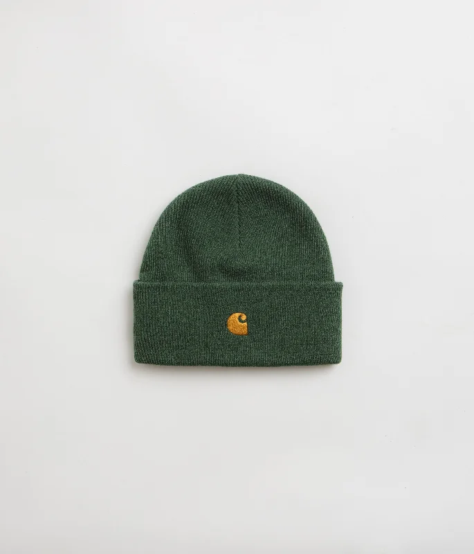 Carhartt Chase Beanie - Sycamore Tree / Gold