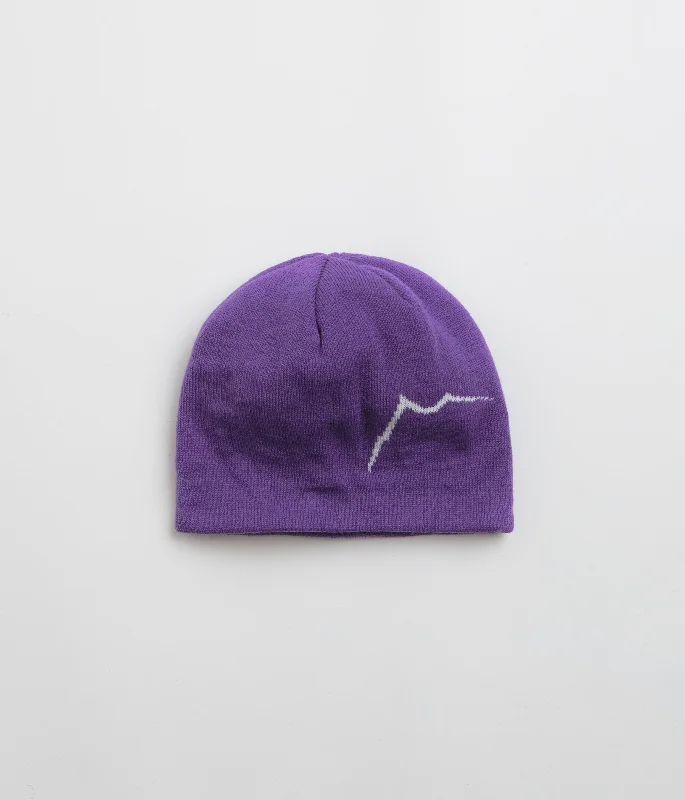 Cayl Logo Short Beanie - Violet