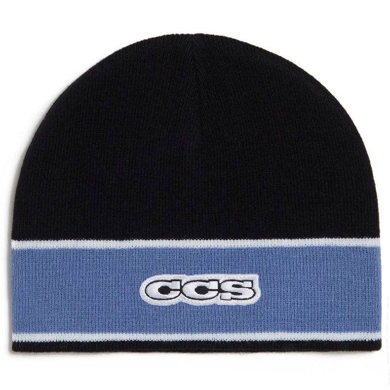 CCS Icon Skully Beanie - Black/Blue