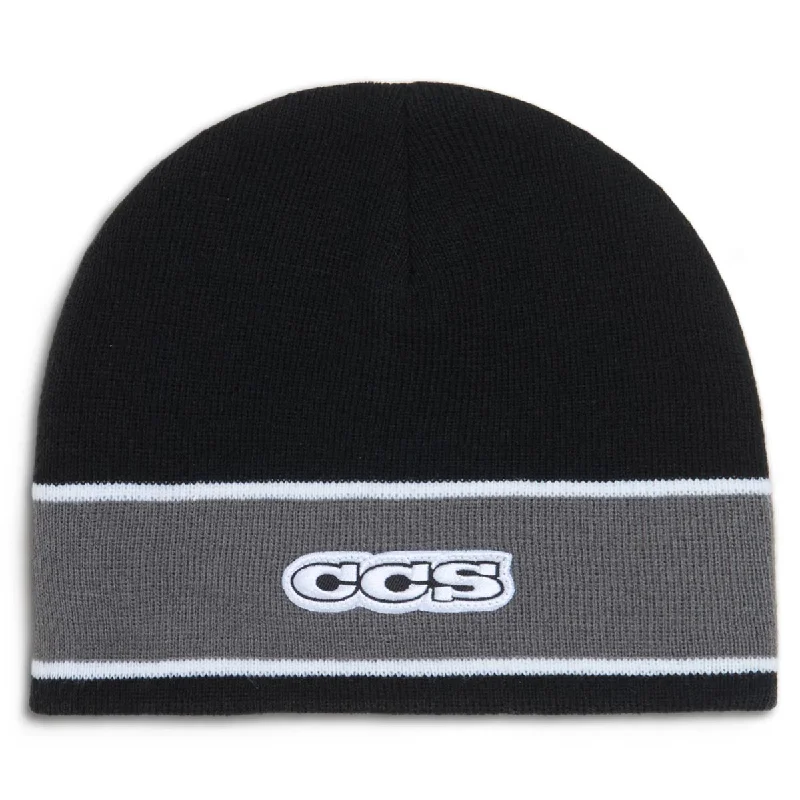 CCS Icon Skully Beanie - Black/Grey