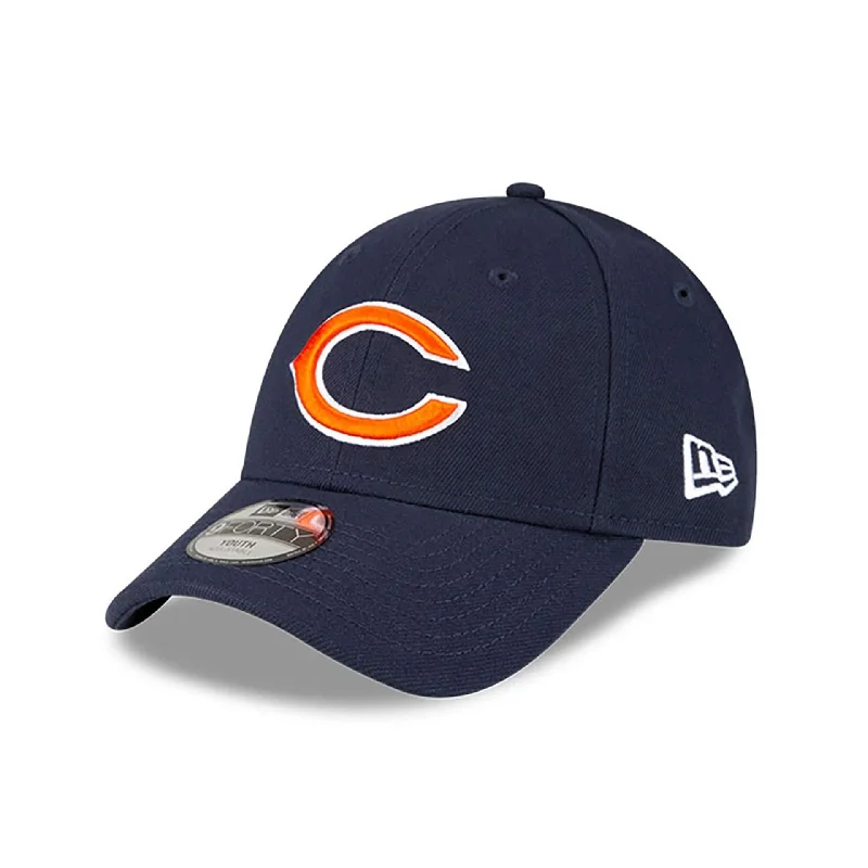 Chicago Bears Youth The League Navy 9FORTY Adjustable Cap