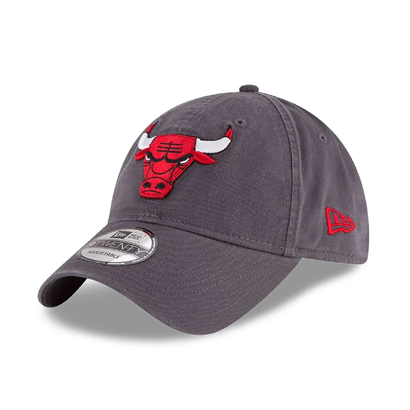 Chicago Bulls NBA Core Classic Dark Grey 9TWENTY Adjustable Cap