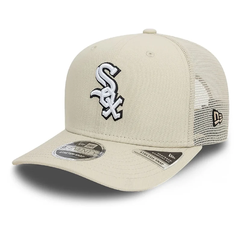 Chicago White Sox Canvas Light Beige 9SEVENTY Stretch Snap Adjustable Cap