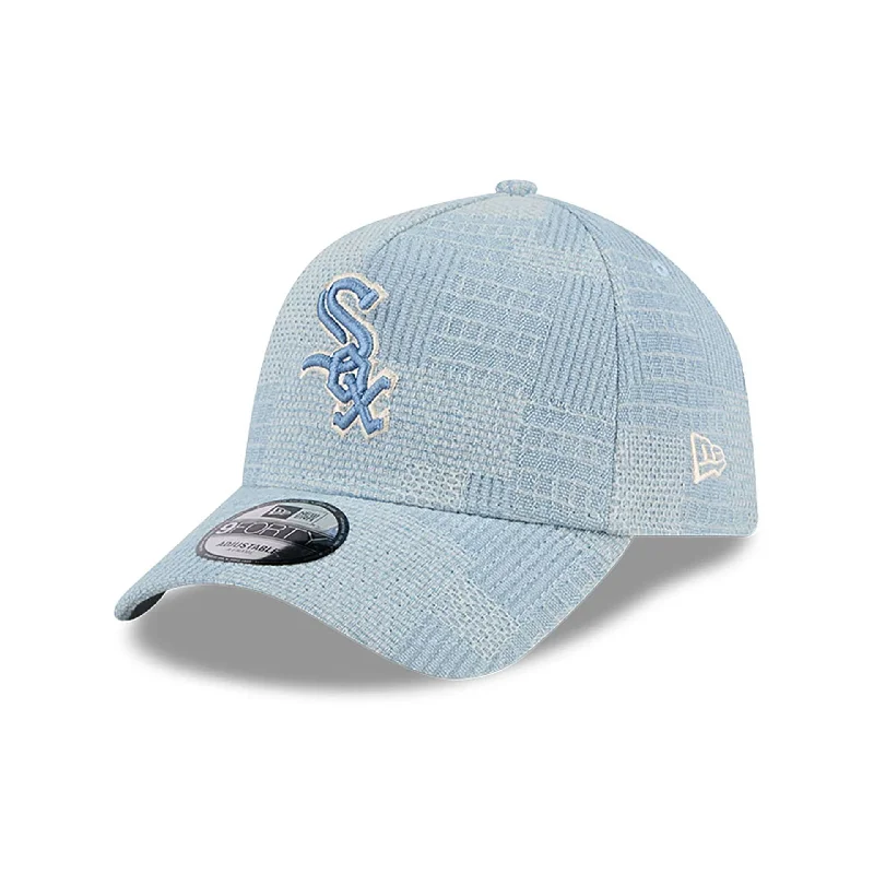 Chicago White Sox Logo Essentials Open Blue 9FORTY A-Frame Adjustable Cap