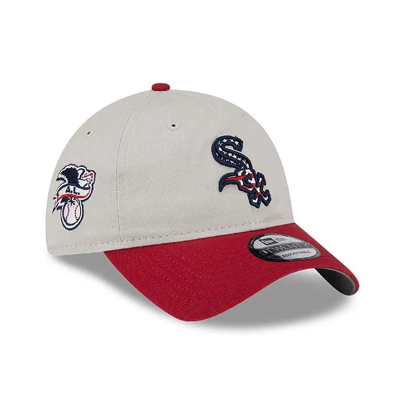 Chicago White Sox MLB 4th Of July Grey 9TWENTY Adjustable Cap