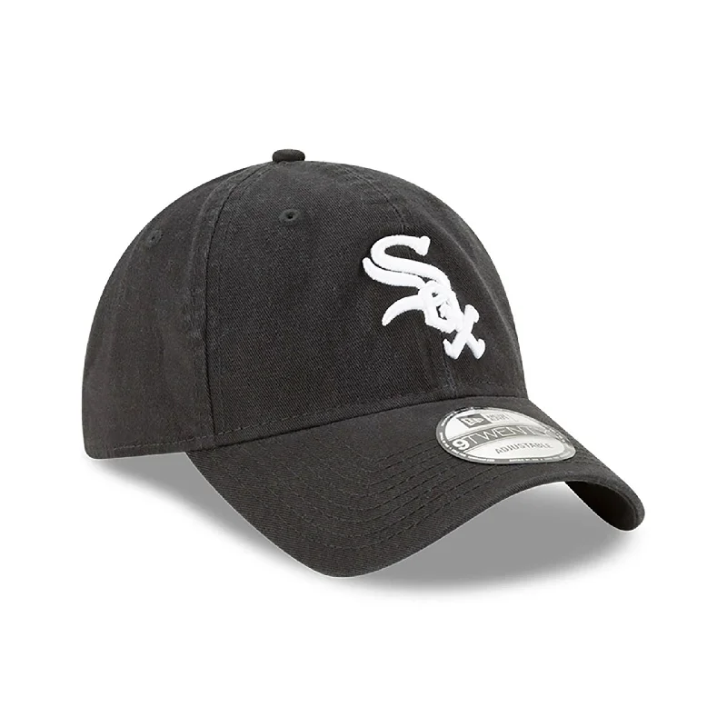 Chicago White Sox MLB Core Classic Black 9TWENTY Adjustable Cap