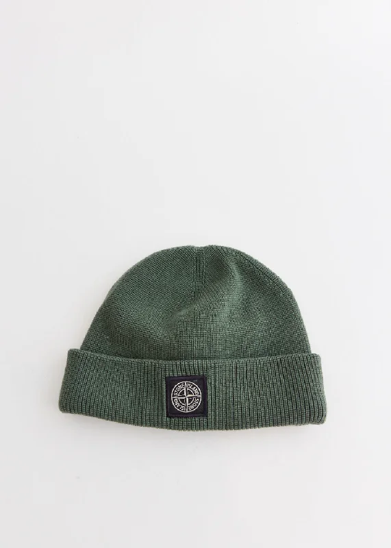 Compass Patch Organic Cotton Beanie