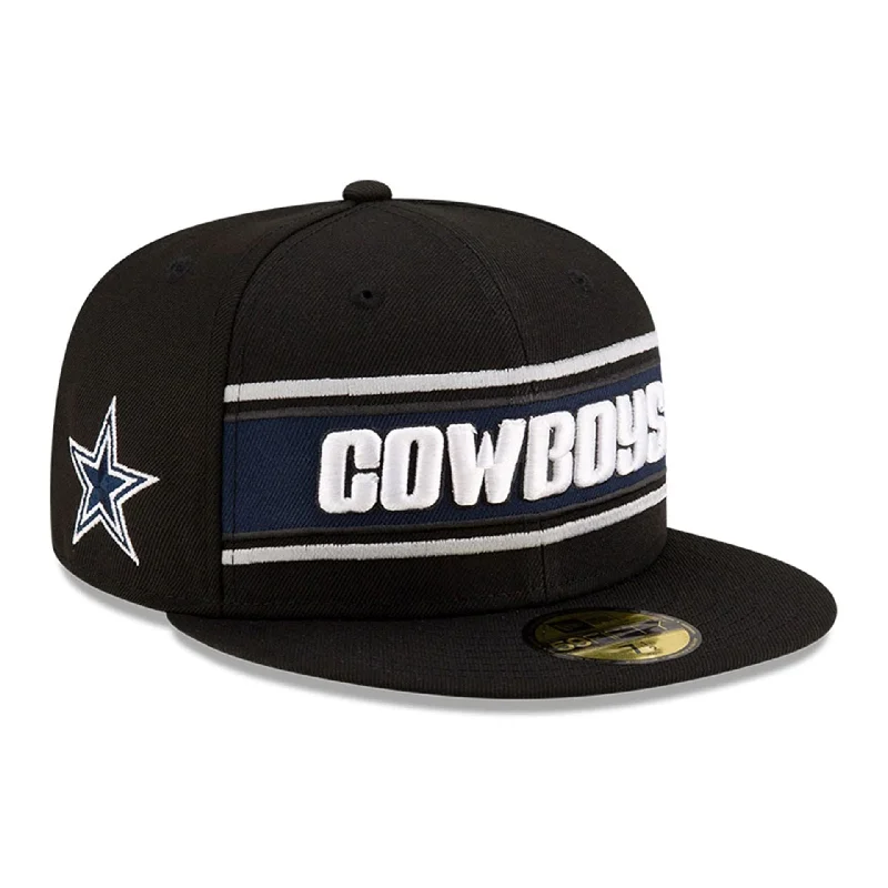 Dallas Cowboys NFL Sideline 2024 Black 59FIFTY Fitted Cap