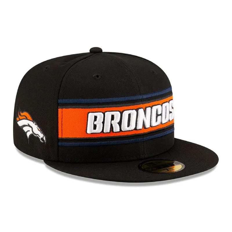 Denver Broncos NFL Sideline 2024 Black 59FIFTY Fitted Cap