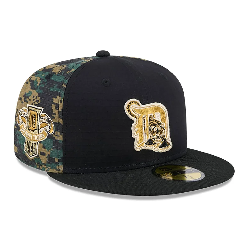 Detroit Tigers Digi Camo Black 59FIFTY Fitted Cap