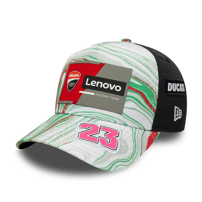 Ducati Enea Bastianini Misano Race Special White 9FORTY A-Frame Adjustable Cap