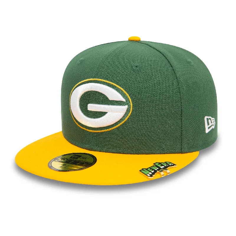 Green Bay Packers NFL Pin Pack Dark Green 59FIFTY Fitted Cap