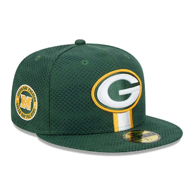 Green Bay Packers NFL Sideline 2024 Dark Green 59FIFTY Fitted Cap