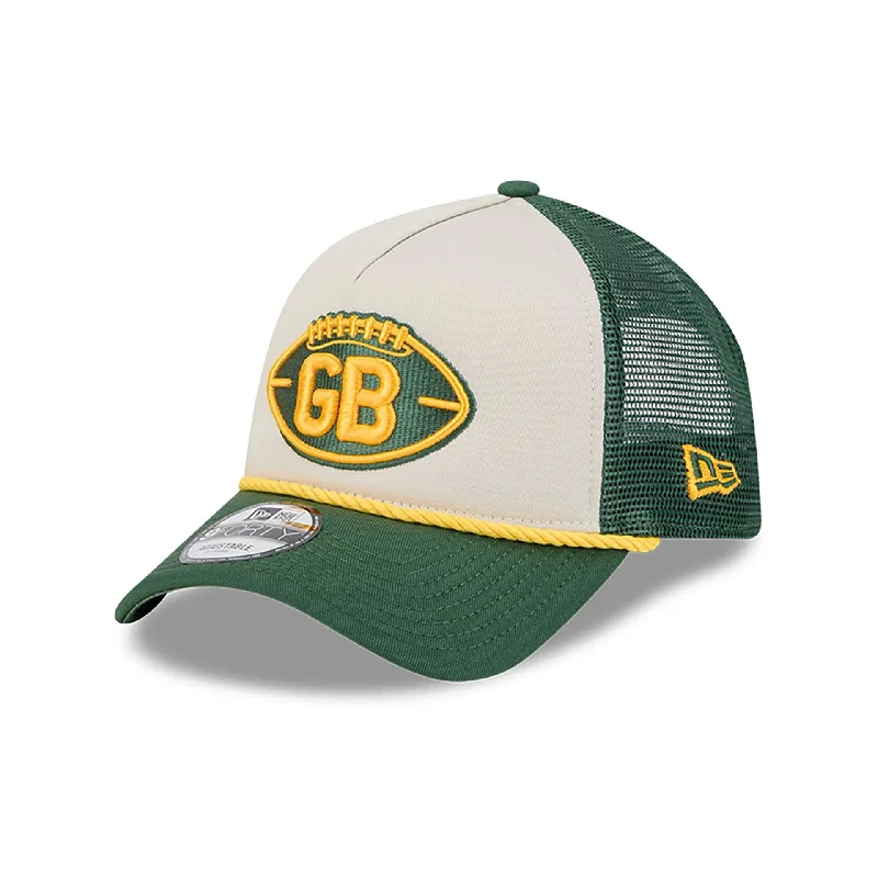 Green Bay Packers NFL Sideline 2024 Historic Dark Green 9FORTY A-Frame Adjustable Cap