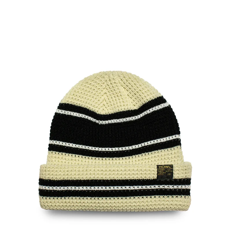 Howl Stripe Beanie 2024 - Bone