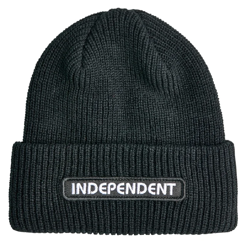 Independent B/C Groundwork Long Shoreman Beanie - Black