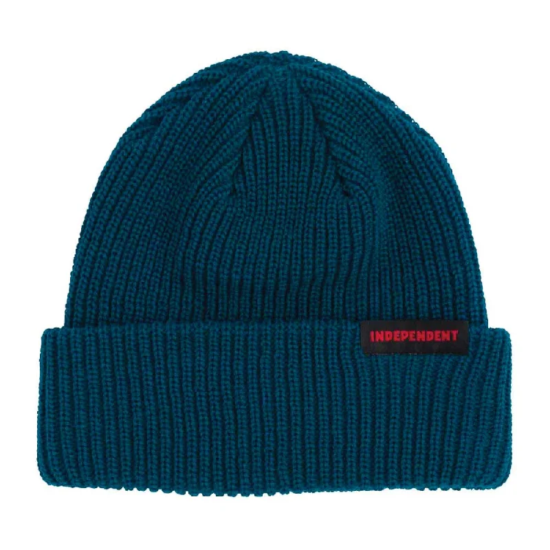 Independent Beacon Beanie Long Shoreman Hat - Dark Slate