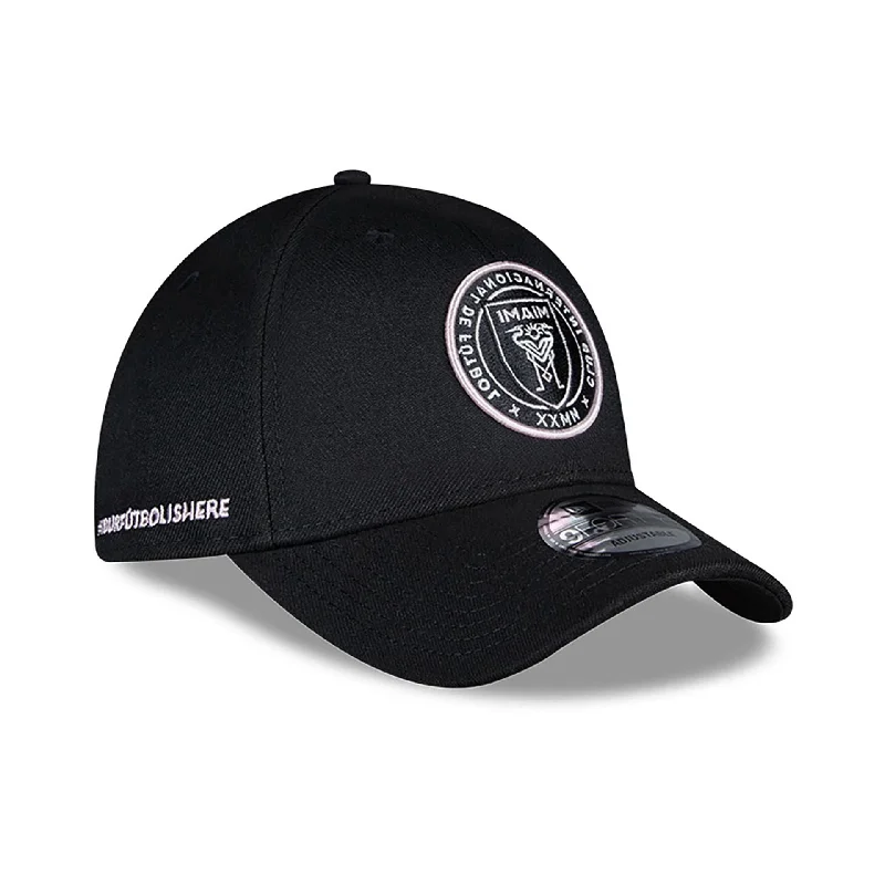 Inter Miami CF Black 9FORTY Adjustable Cap