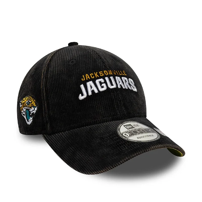 Jacksonville Jaguars NFL International Series Games 2024 Black 9FORTY Adjustable Cap