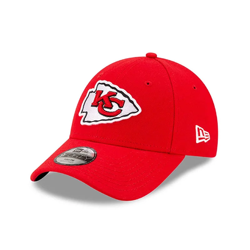 Kansas City Chiefs Youth The League Red 9FORTY Adjustable Cap