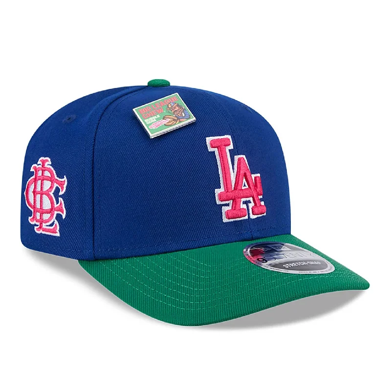 LA Dodgers Big League Chew Blue 9SEVENTY Stretch Snap Cap