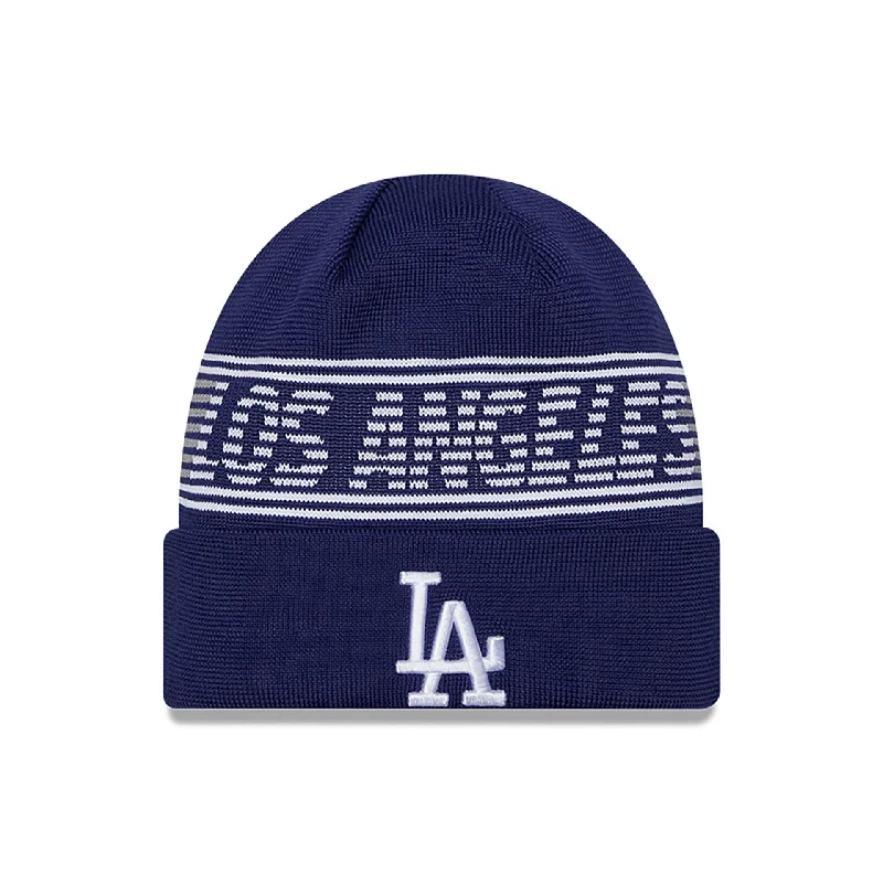 LA Dodgers City Connect Dark Blue Sport Knit Beanie Hat