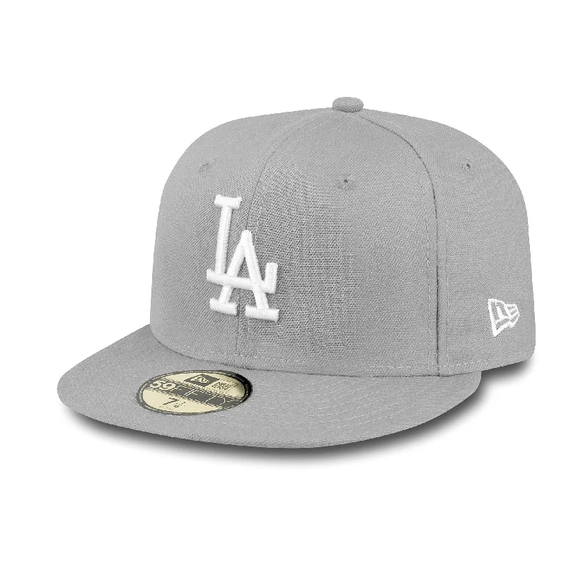 LA Dodgers Essential Grey 59FIFTY Cap