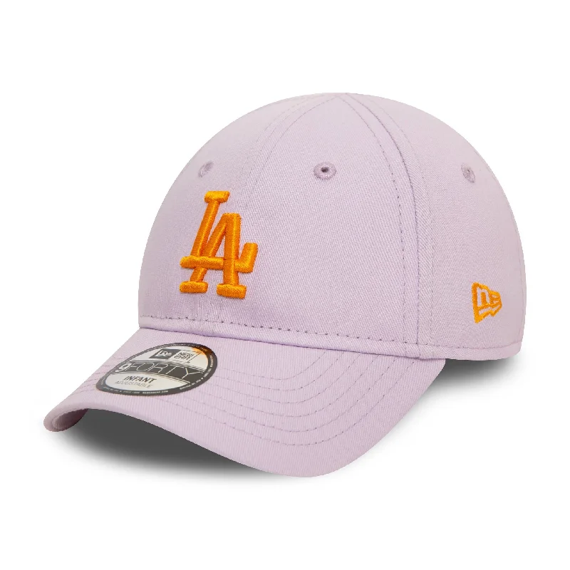 LA Dodgers Infant League Essential Pastel Purple 9FORTY Adjustable Cap