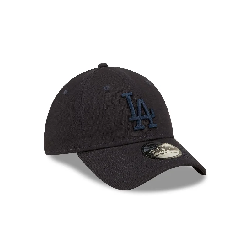 LA Dodgers League Essential Navy 39THIRTY Stretch Fit Cap