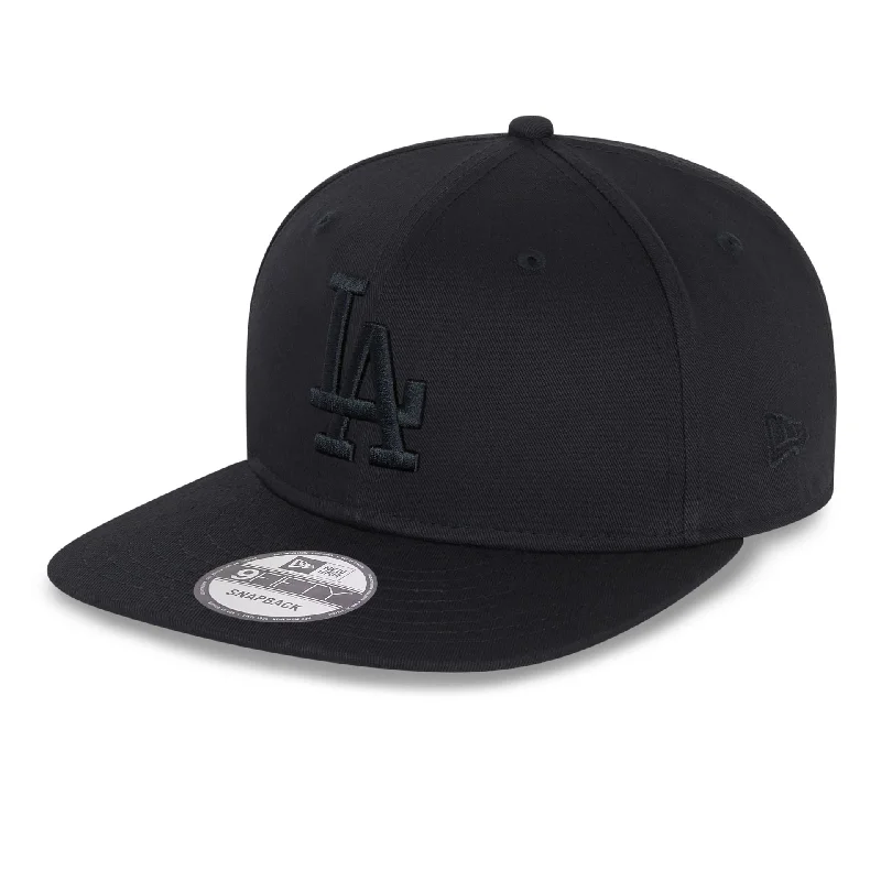 LA Dodgers MLB Black On Black 9FIFTY Cap