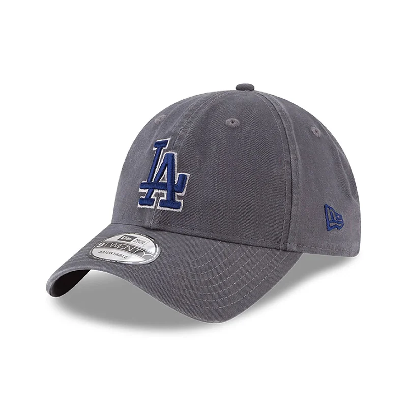 LA Dodgers MLB Core Classic Grey 9TWENTY Adjustable Cap